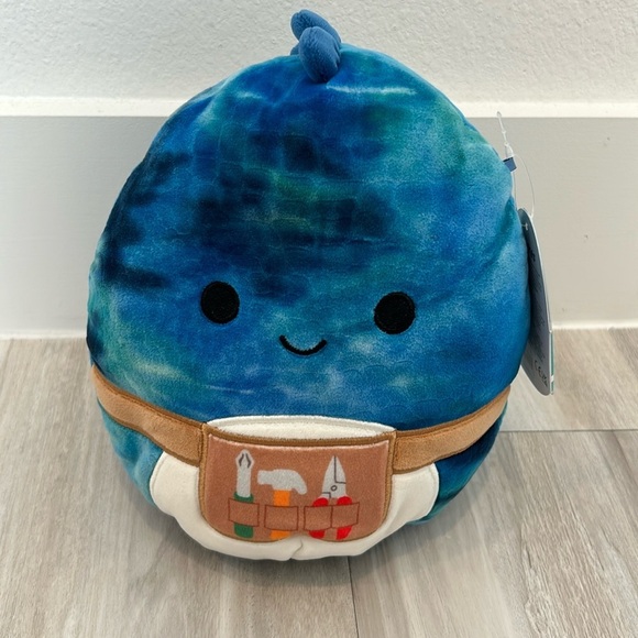NWT Damien the Blue Dinosaur Squishmallow - Picture 1 of 3